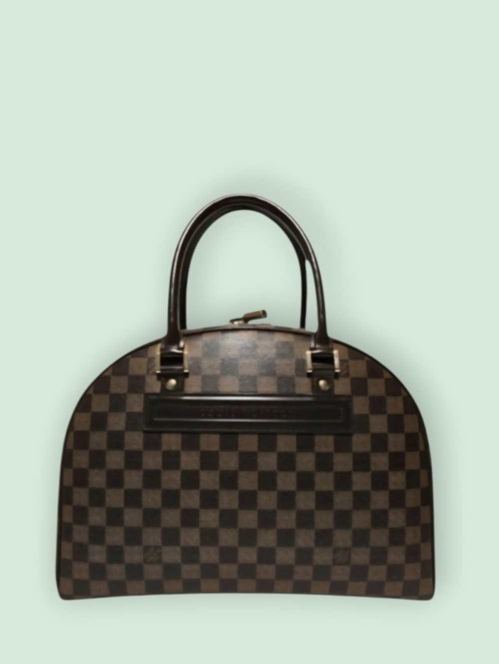 Loius Vuitton Nolita Damier Ebene Canvas  Leather Hand Bag-Complete Inclusion